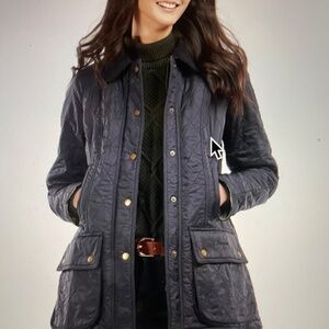 Barbour Navy Beadnell Jacket---SOLD